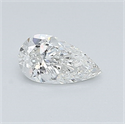 Natural Diamond 0.30 Carats, Pear with  Cut, G Color, VS2 Clarity and Certified by GIA
