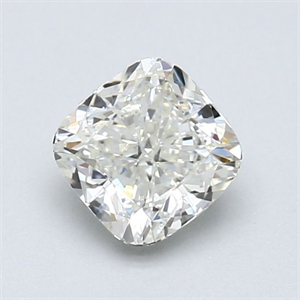 Picture of Natural Diamond 0.96 Carats, Cushion with  Cut, K Color, SI1 Clarity and Certified by GIA