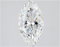 Natural Diamond 1.72 Carats, Marquise with  Cut, D Color, VS2 Clarity and Certified by GIA