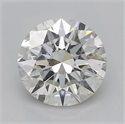 Natural Diamond 1.50 Carats, Round with Excellent Cut, I Color, SI2 Clarity and Certified by GIA