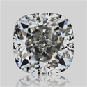 Natural Diamond 0.58 Carats, Cushion with  Cut, H Color, VS1 Clarity and Certified by GIA
