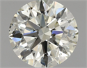 Diamante Natural 1.50 quilates, Redondo , Color N, claridad SI2 y certificado GIA