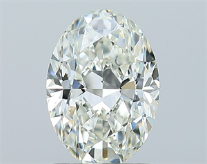 Picture of Natural Diamond 1.32 Carats, Oval with  Cut, H Color, VVS1 Clarity and Certified by IGI