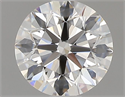 Diamante Natural 0.50 quilates, Redondo , Color H, claridad VVS1 y certificado GIA