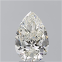 Natural Diamond 2.01 Carats, Pear with  Cut, J Color, VS1 Clarity and Certified by GIA