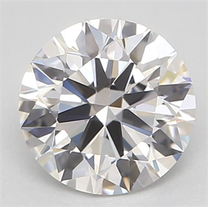 Foto Diamante Natural 0.64 quilates, Redondo , Color F, claridad IF y certificado GIA de