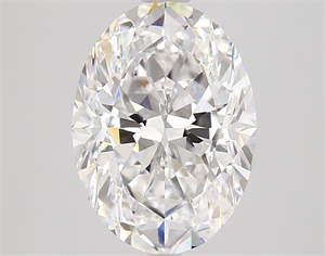 Picture of Natural Diamond 2.09 Carats, Oval with  Cut, D Color, VVS1 Clarity and Certified by GIA