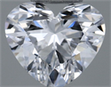 Natural Diamond 0.36 Carats, Heart with  Cut, D Color, VS1 Clarity and Certified by GIA