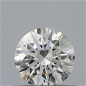 Diamante Natural 0.42 quilates, Redondo , Color F, claridad VVS2 y certificado GIA