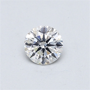 Picture of Natural Diamond 0.40 Carats, Round with Excellent Cut, E Color, SI1 Clarity and Certified by GIA