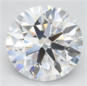 Del inventario de diamantes de laboratorio, 4.01 quilates, Redondo , Color D, claridad IF y certificado IGI