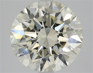 Picture of Natural Diamond 3.01 Carats, Round with Excellent Cut, L Color, VVS1 Clarity and Certified by HRD