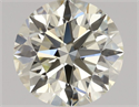 Natural Diamond 1.00 Carats, Round with Excellent Cut, N Color, VS1 Clarity and Certified by GIA