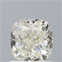 Natural Diamond 1.00 Carats, Cushion with  Cut, I Color, VVS2 Clarity and Certified by IGI