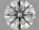 Diamante Natural 0.90 quilates, Redondo , Color H, claridad VS2 y certificado GIA