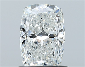 Foto Diamante Natural 0.90 quilates, Del cojín , Color G, claridad VVS2 y certificado GIA de