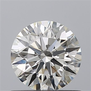 Foto Diamante Natural 0.56 quilates, Redondo , Color G, claridad VVS2 y certificado IGI de