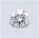 Diamante Natural 0.53 quilates, Redondo , Color G, claridad I1 y certificado GIA