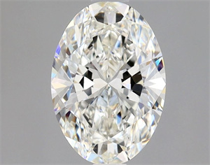 Foto Diamante Natural 1.01 quilates, Ovalado , Color H, claridad VVS1 y certificado GIA de