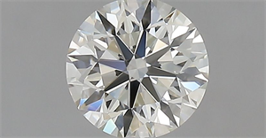 Picture of Natural Diamond 0.70 Carats, Round with Excellent Cut, I Color, VVS1 Clarity and Certified by IGI
