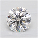 Natural Diamond 1.04 Carats, Round with Excellent Cut, E Color, SI2 Clarity and Certified by IGI