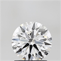 Del inventario de diamantes de laboratorio, 1.51 quilates, Redondo , Color D, claridad VVS2 y certificado IGI
