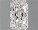 Natural Diamond 0.70 Carats, Radiant with  Cut, F Color, SI1 Clarity and Certified by GIA