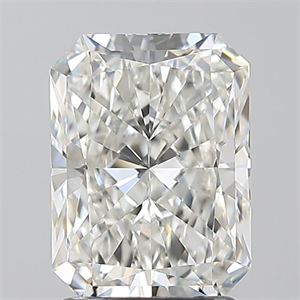 Foto Diamante Natural 2.01 quilates, Radiante , Color G, claridad VVS1 y certificado GIA de