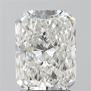 Picture of Natural Diamond 2.01 Carats, Radiant with  Cut, G Color, VVS1 Clarity and Certified by GIA