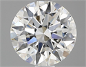 Del inventario de diamantes de laboratorio, 1.03 quilates, Redondo , Color E, claridad VVS2 y certificado IGI