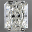 Natural Diamond 0.90 Carats, Radiant with  Cut, J Color, VVS1 Clarity and Certified by GIA