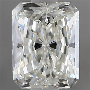 Picture of Natural Diamond 0.90 Carats, Radiant with  Cut, J Color, VVS1 Clarity and Certified by GIA