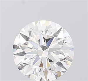 Picture of Lab Grown Diamond 1.51 Carats, Round with Ideal Cut, F Color, VVS2 Clarity and Certified by IGI