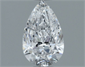 Diamante Natural 0.80 quilates, De pera , Color D, claridad VS1 y certificado GIA
