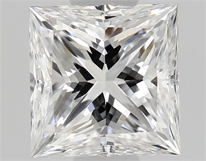 Foto Diamante Natural 0.51 quilates, Princesa , Color E, claridad VVS2 y certificado GIA de