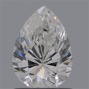 Picture of Natural Diamond 1.00 Carats, Pear with  Cut, F Color, SI2 Clarity and Certified by GIA