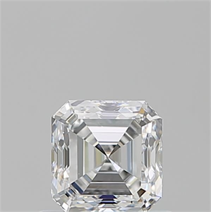 Foto Diamante Natural 0.70 quilates, Asscher , Color E, claridad VS1 y certificado GIA de