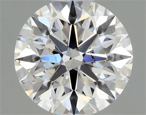 Picture of Natural Diamond 0.42 Carats, Round with Excellent Cut, E Color, SI1 Clarity and Certified by GIA