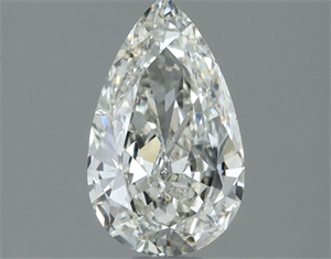 Picture of Natural Diamond 1.01 Carats, Pear with  Cut, I Color, SI1 Clarity and Certified by IGI