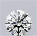 Natural Diamond 0.40 Carats, Round with Excellent Cut, M Color, VVS2 Clarity and Certified by GIA
