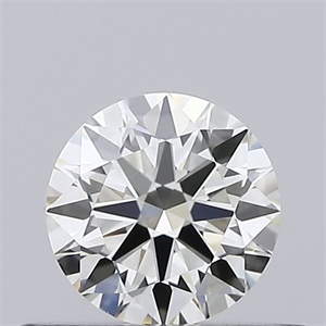 Picture of Natural Diamond 0.40 Carats, Round with Excellent Cut, M Color, VVS2 Clarity and Certified by GIA