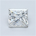 Diamante Natural 0.91 quilates, Princesa , Color G, claridad VS2 y certificado GIA