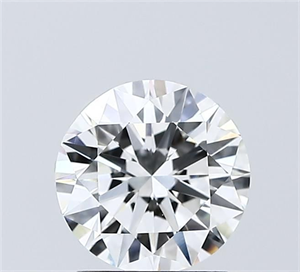 Picture of Lab Grown Diamond 1.50 Carats, Round with Excellent Cut, E Color, VVS2 Clarity and Certified by IGI