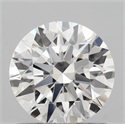 Lab Grown Diamond 0.90 Carats, Round with Ideal Cut, D Color, VS1 Clarity and Certified by IGI