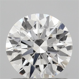Picture of Lab Grown Diamond 0.90 Carats, Round with Ideal Cut, D Color, VS1 Clarity and Certified by IGI