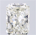 Natural Diamond 5.01 Carats, Radiant with  Cut, K Color, VS2 Clarity and Certified by GIA