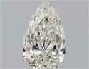 Diamante Natural 0.59 quilates, De pera , Color J, claridad VS2 y certificado GIA