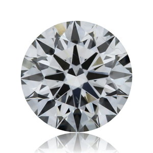 Picture of Natural Diamond 0.54 Carats, Round with Excellent Cut, I Color, VS2 Clarity and Certified by GIA