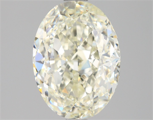 Foto Diamante Natural 3.00 quilates, Ovalado , Color K, claridad VVS2 y certificado HRD de