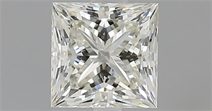 Picture of Natural Diamond 1.04 Carats, Princess with  Cut, L Color, VVS2 Clarity and Certified by GIA